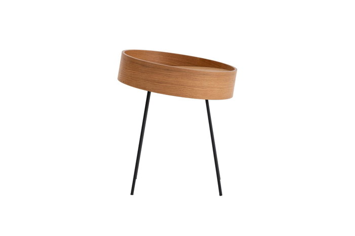 Hanah Home Ilo Mesa Auxiliar Natural y Madera Hanah Home Ilo Mesa Auxiliar Natural y Madera